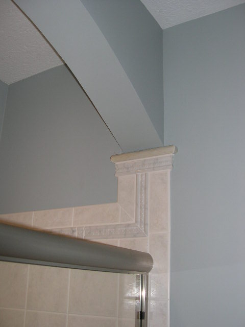 arched bulkhead shower